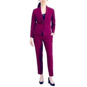 Le Suit One Button Jacket Cabaret Blazer Size 10